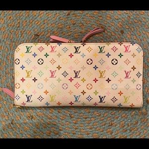 💗LOUIS VUITTON 💯% AUTHENTIC MONOGRAM MULTICOLOR INSOLITE WALLET💗